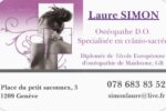 Laure Simon Ostéopathe cranio-sacrée permanence, biodécodage Genève